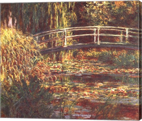 Le Bassin aux Nympheas: Harmonie Rose by Claude Monet