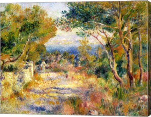L'Estaque, 1882 by Pierre-Auguste Renoir