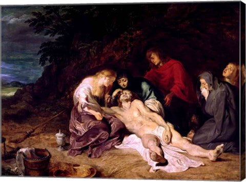 Lamentation over the Dead Christ with St. John and the Holy Women by Peter Paul Rubens