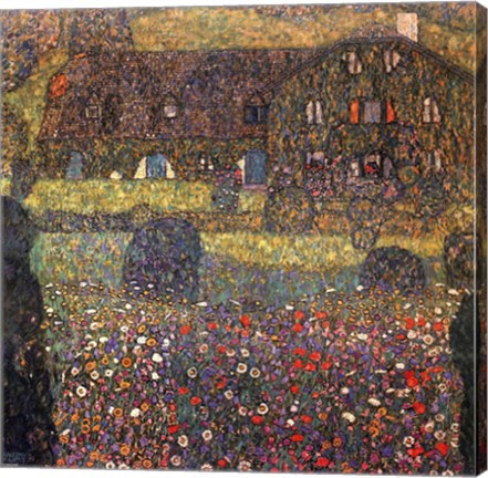 House in Attersee by Gustav Klimt