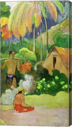 Landscape in Tahiti by Paul Gauguin