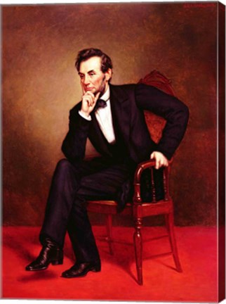 Portrait of Abraham Lincoln by George Peter Alexander Healy