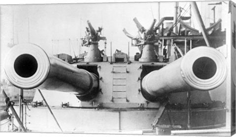 HMS Dreadnought Guns LOCBain