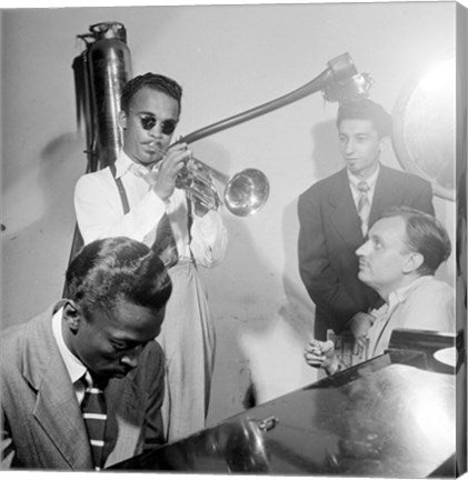 Howard McGhee, Brick Fleagle and Miles Davis, September 1947