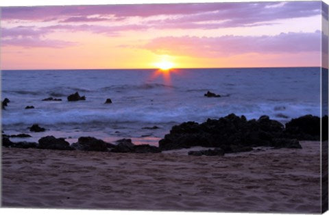 Keawakapu Beach Sunset Long Exposure