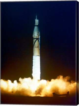 Launch of Jupiter C with Explorer