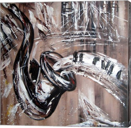 Abstract Saxaphone