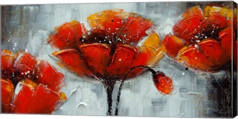 Abstract Poppies