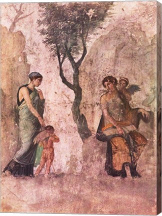 La punizione di Amore Aphrodite Pompeii mural
