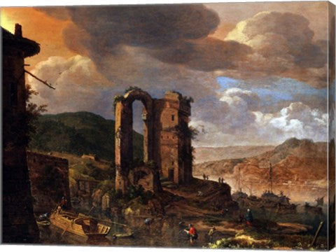 Landscape with Roman Ruin