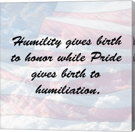 Humility - flag