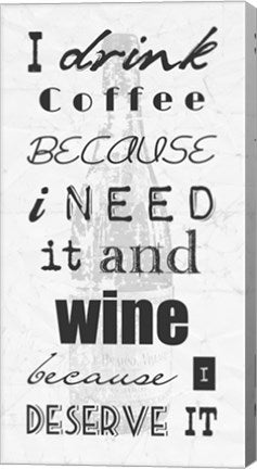 I Drink Coffee and Wine by Veruca Salt