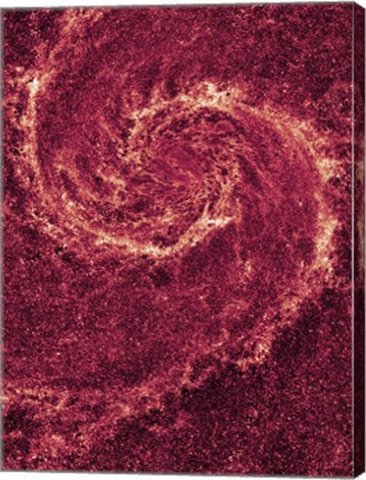 Hubble NICMOS Infrared Image of M51 by NASA, ESA, STScl
