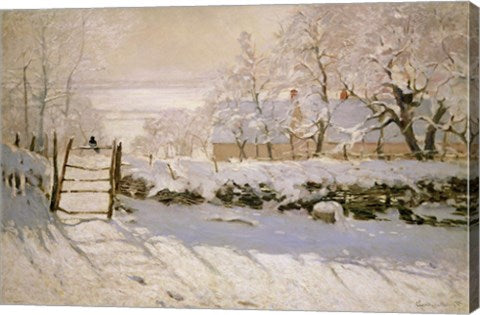 The Magpie, 1869 by Claude Monet