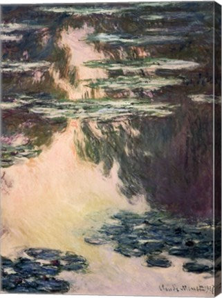 Waterlilies with Weeping Willows, 1907 by Claude Monet