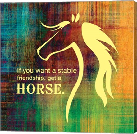 Horse Quote 2 by Sports Mania