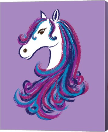 Horse - Purple by Sports Mania