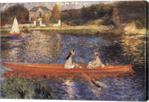 La Seina a Asniers by Pierre-Auguste Renoir