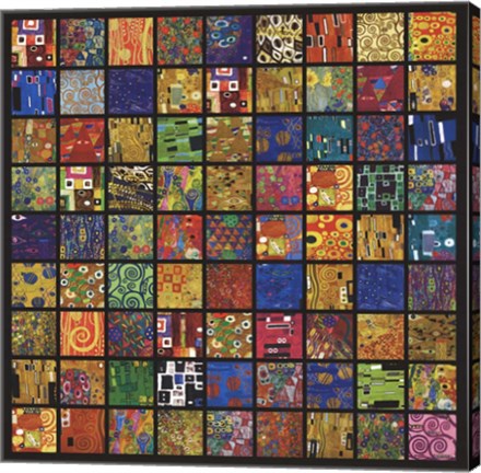 Klimt Squares by Gustav Klimt