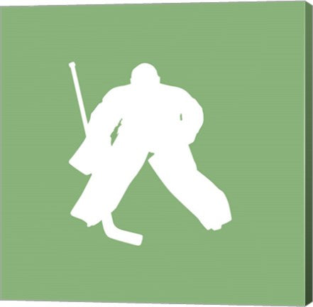 Hockey Player Silhouette - Part II by Sports Mania
