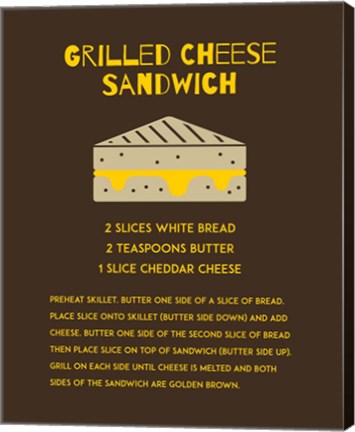 Grilled Cheese Sandwich Recipe Brown by Color Me Happy