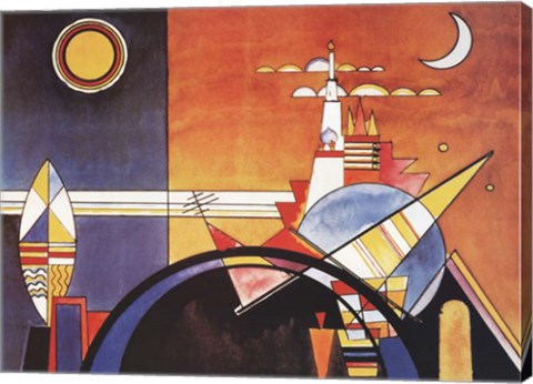 La Grande Piazza a Kiev by Wassily Kandinsky