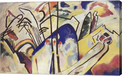 Komposition 4 ,1939 by Wassily Kandinsky