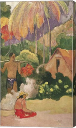 Landscape in Tahiti 1892 by Paul Gauguin