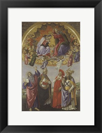 Kronung Mariae by Sandro Botticelli