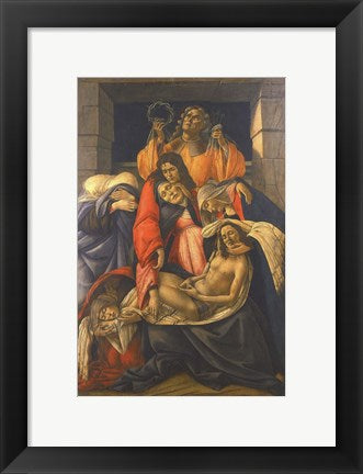 Lamentation Over the Dead Christ by Sandro Botticelli