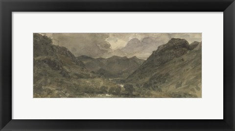 Landscape of Hills and Mountains by John Constable