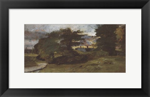 Landscape with Cottages by John Constable