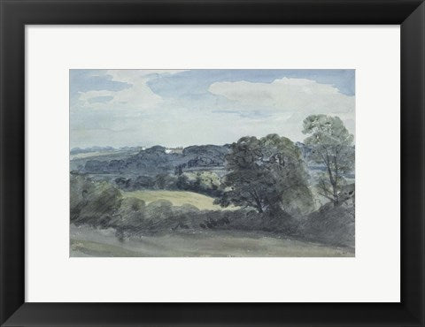Landscape with Buildings in the Distance by John Constable