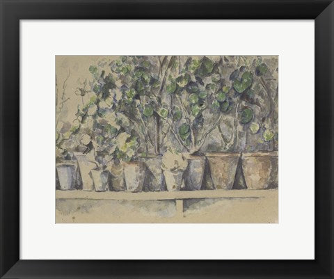 Les Pots de Fleurs by Paul Cezanne
