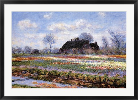 Tulip Fields at Sassenheim by Claude Monet