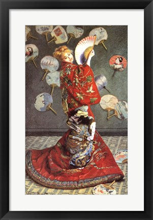 La Japonaise by Claude Monet