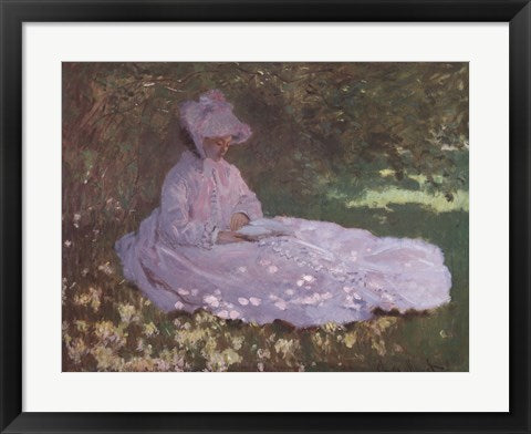Springtime by Claude Monet