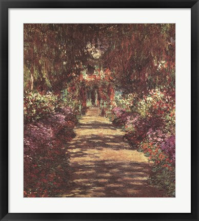 A Pathway in Monet's Garden at Giverny, c.1902 by Claude Monet