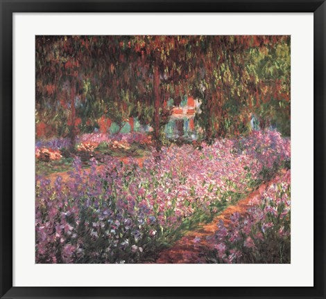 The Artist's Garden at Giverny, c.1900 (detail) by Claude Monet