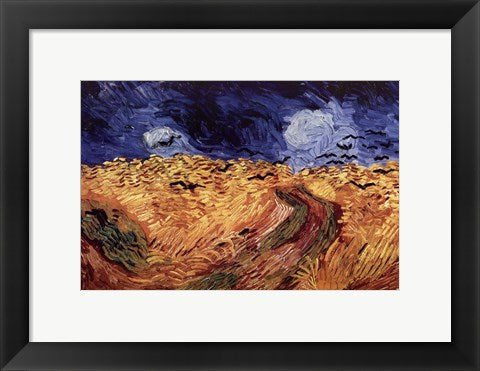 Wheatfield with Crows, c.1890 by Vincent Van Gogh