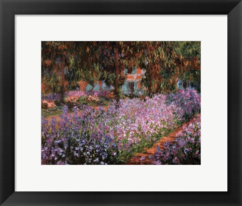 The Artist's Garden at Giverny, c.1900 by Claude Monet