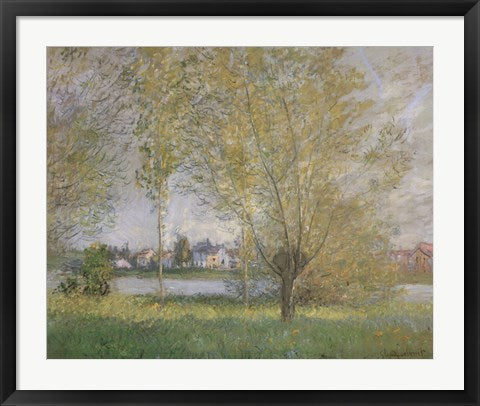 Willows of Vetheuil by Claude Monet