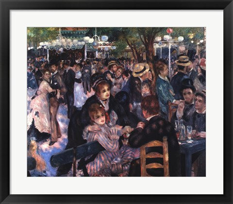 Le Moulin de la Galette a Montmartre by Pierre-Auguste Renoir