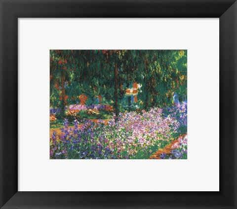 The Artist's Garden at Giverny, c.1900 (green trees) by Claude Monet