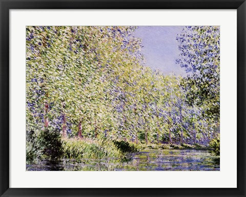 The Epte River near Giverny by Claude Monet