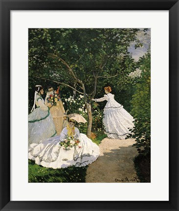 Women in the Garden, 1867 by Claude Monet