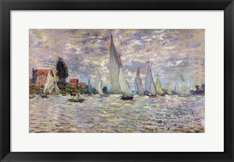 The Boats, or Regatta at Argenteuil, c.1874 by Claude Monet