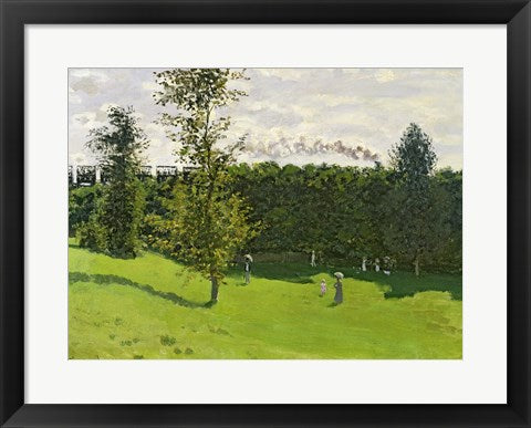 The Train in the Country, c.1870-71 by Claude Monet