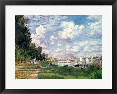 The Marina at Argenteuil, 1872 by Claude Monet