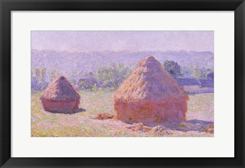 The Haystacks, or The End of the Summer, at Giverny, 1891 by Claude Monet